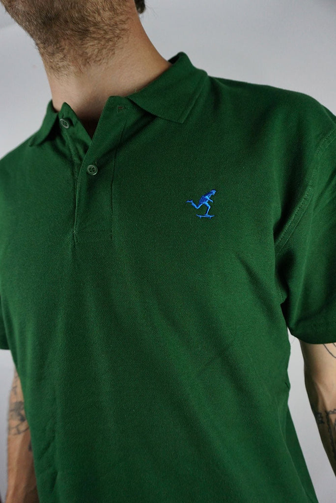 Freedom Pusher Polo Forest Green  Freedom   