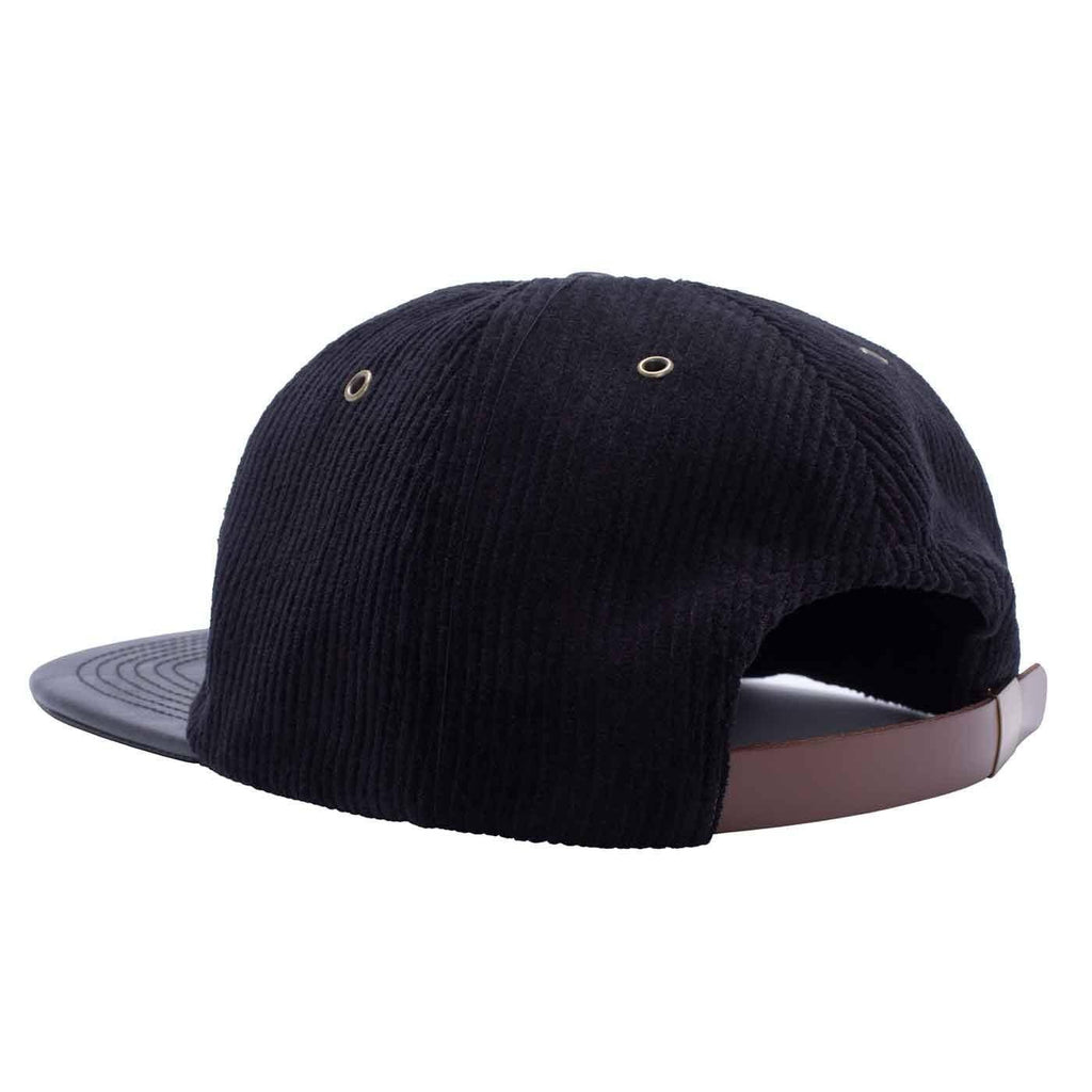 Fucking Awesome Drip Corduroy Strap Back Cap Black  Fucking Awesome   