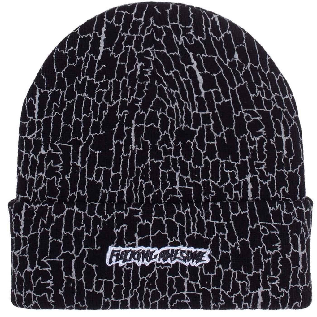 Fucking Awesome Everyday Camo Cuff Beanie Black  Fucking Awesome   