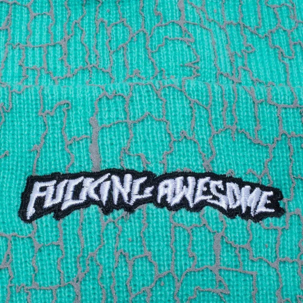 Fucking Awesome Everyday Camo Cuff Beanie Turquoise  Fucking Awesome   