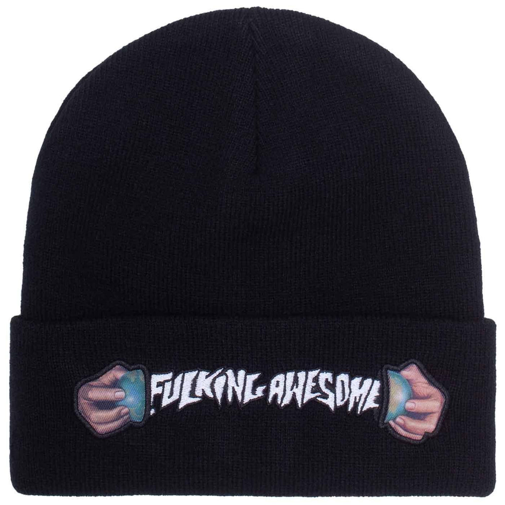 Fucking Awesome World Cup Cuff Beanie Black  Fucking Awesome   