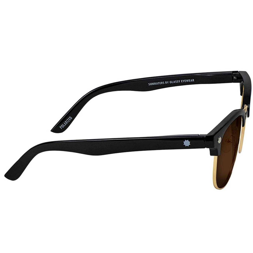 Glassy Morrison Polarized Sonnenbrille Black Brown  Glassy Eyewear   