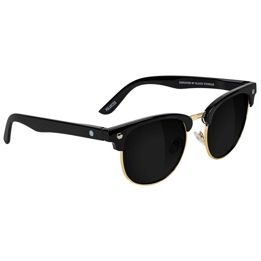 Glassy Morrison Polarized Sonnenbrille Black Gold  Glassy Eyewear   