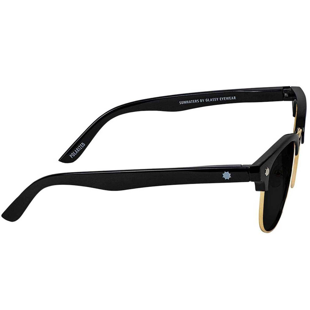 Glassy Morrison Polarized Sonnenbrille Black Gold  Glassy Eyewear   