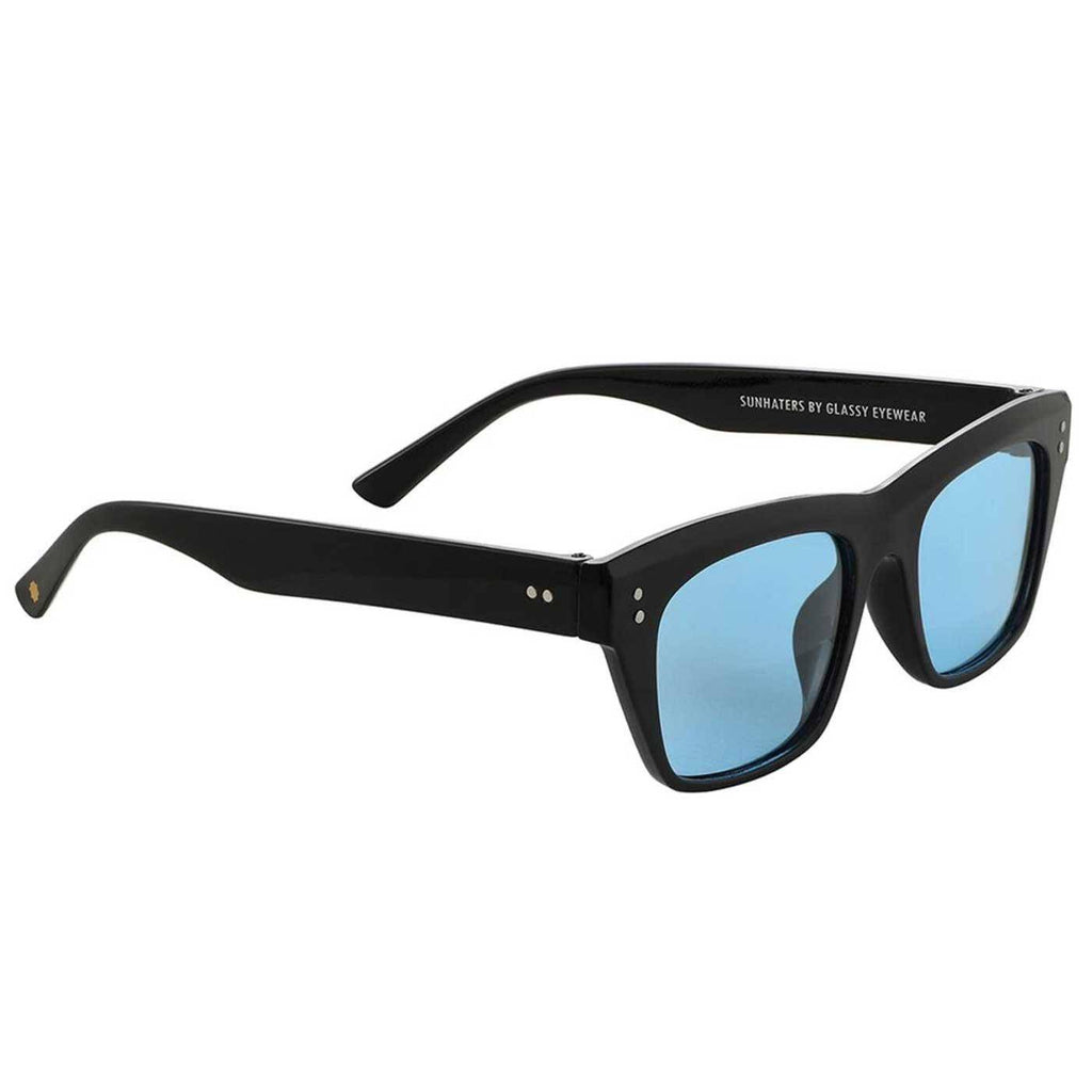 Glassy Santos Polarized Sonnenbrille Black Blue  Glassy Eyewear   