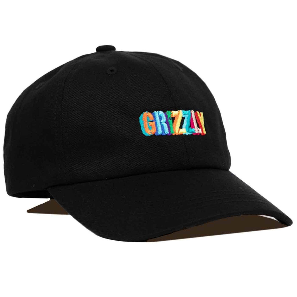 Grizzly Claymation Dad Cap Black  Grizzly   