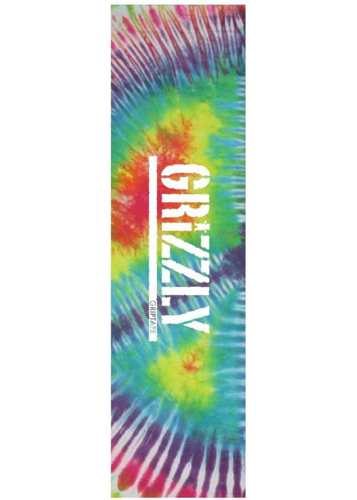 Grizzly Dye Tryin Griptape Blue Green Yellow  Grizzly   