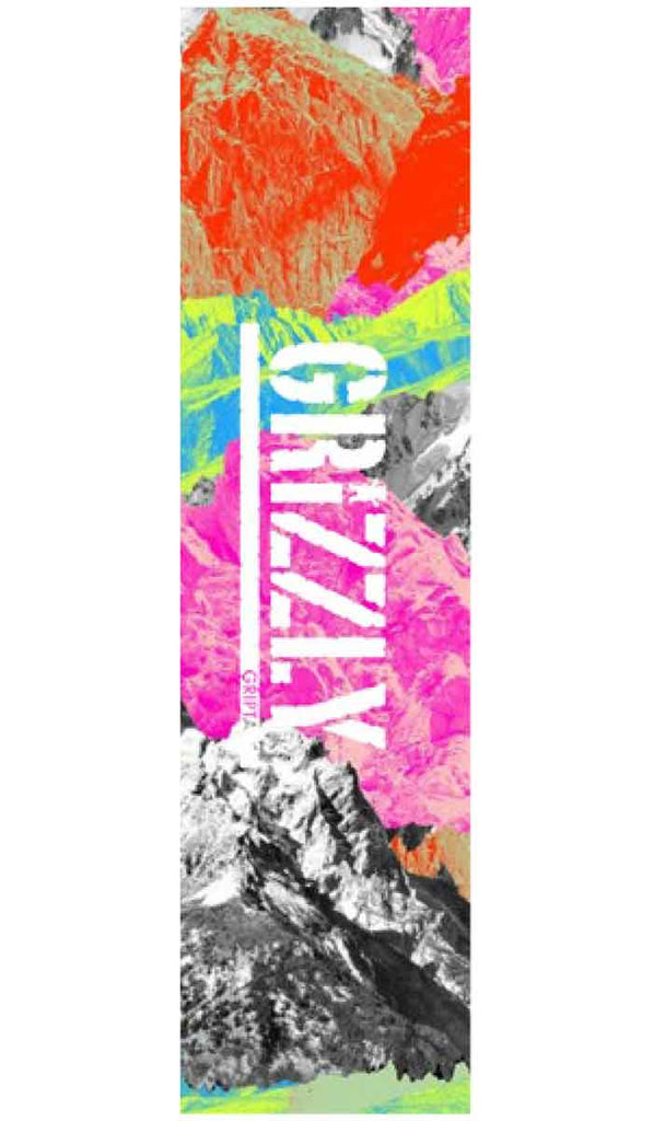 Grizzly Neon Range Griptape  Grizzly   