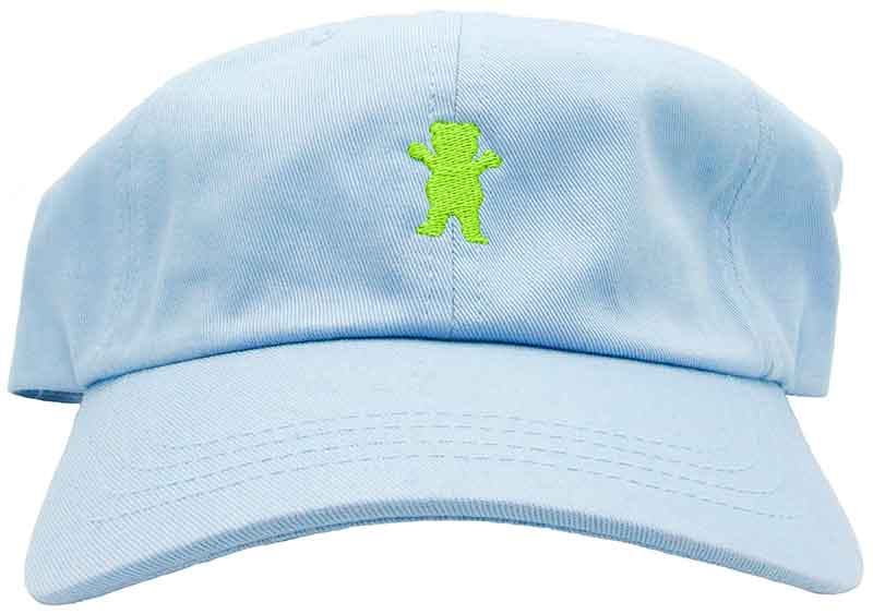 Grizzly OG Bear Dad Cap Baby Blue Lime  Grizzly   