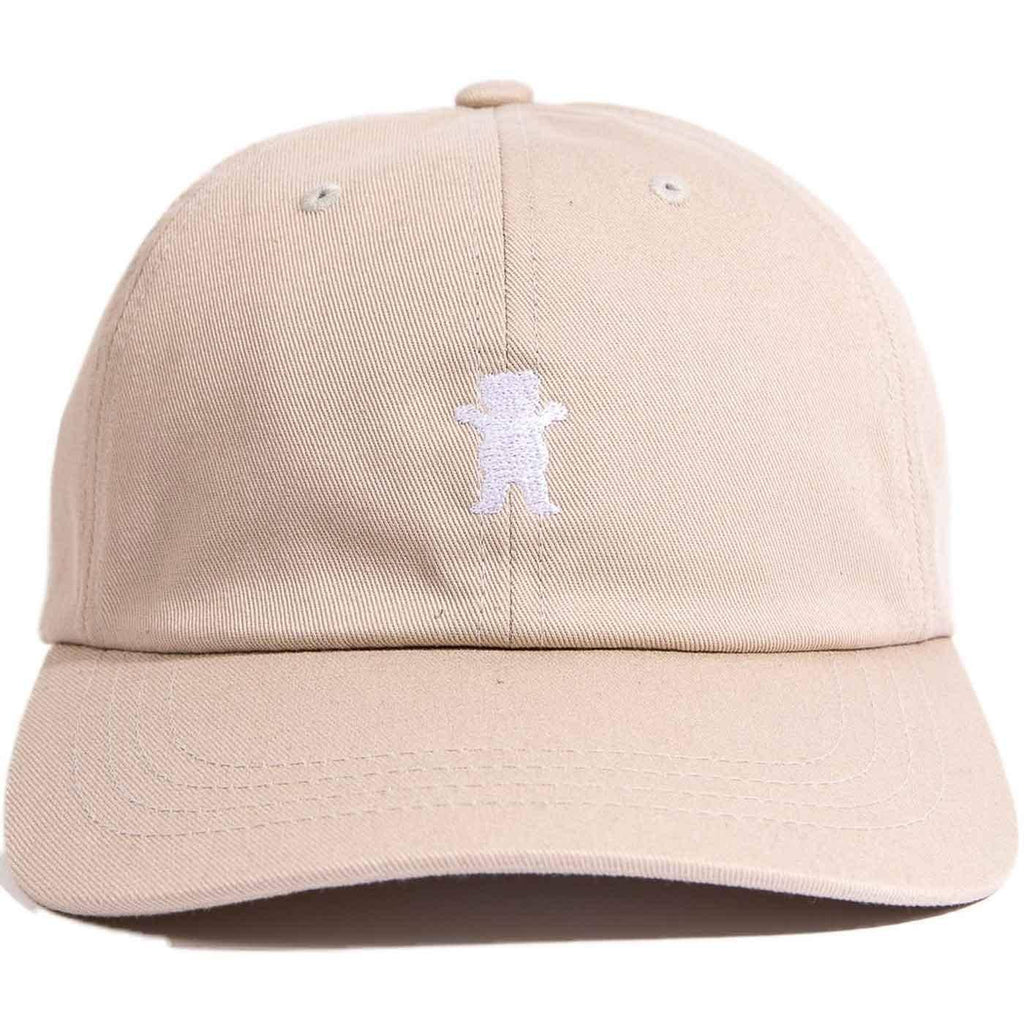 Grizzly OG Bear Dad Cap Stone White  Grizzly   