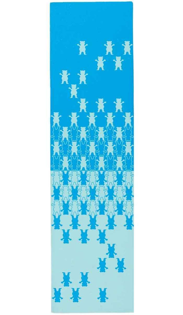 Grizzly Optical Illusion Griptape Blau  Grizzly   