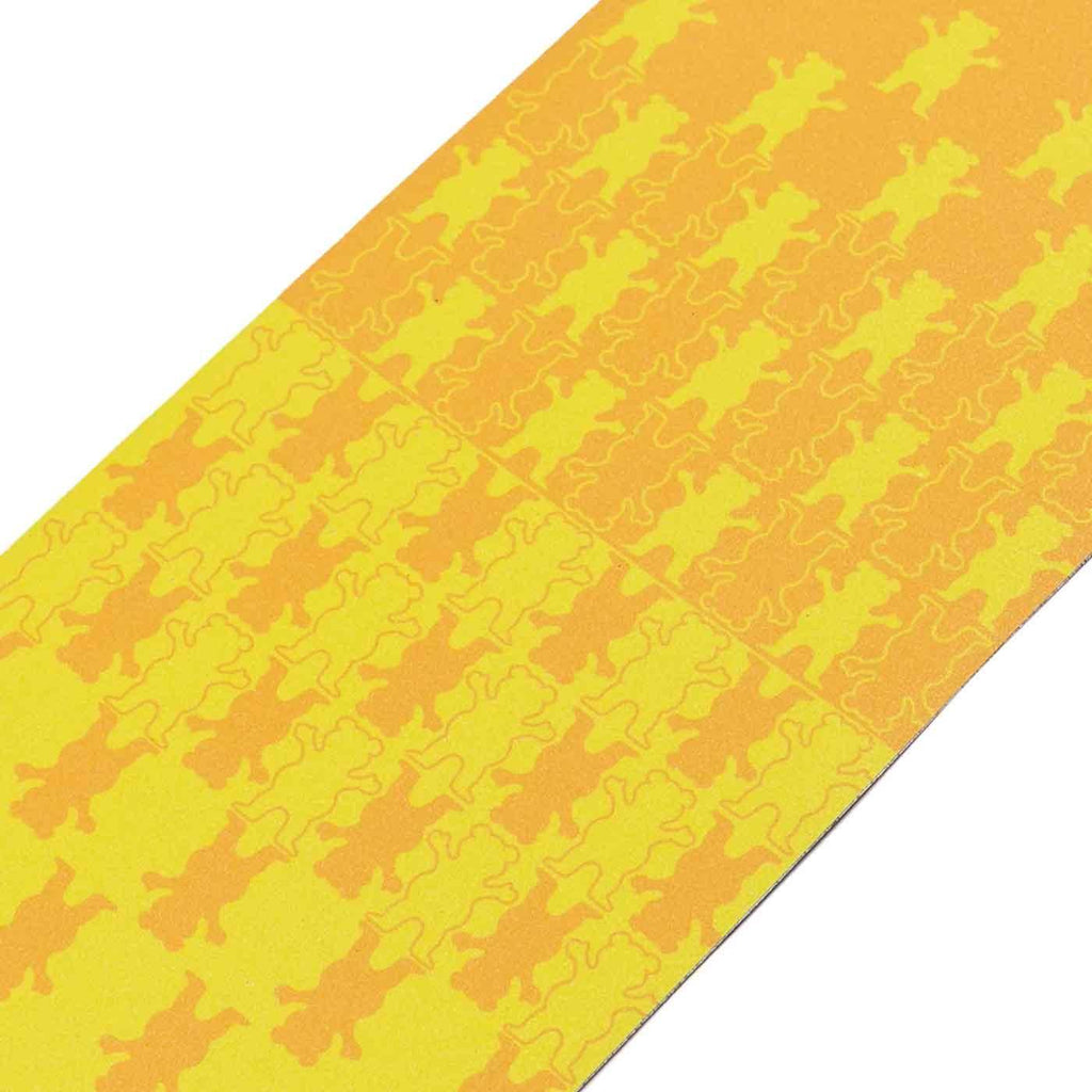 Grizzly Optical Illusion Griptape Gelb  Grizzly   