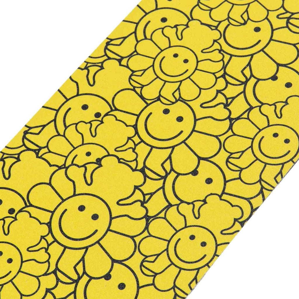 Grizzly Smiling Flower Bear Griptape Gelb  Grizzly   