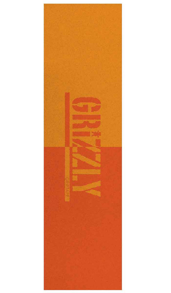 Grizzly Split Stamp Griptape Orange  Grizzly   