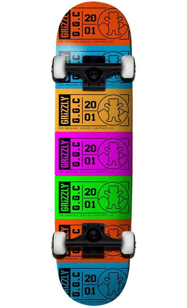 Grizzly That's The Ticket 7.75 Complete Skateboard  Grizzly   