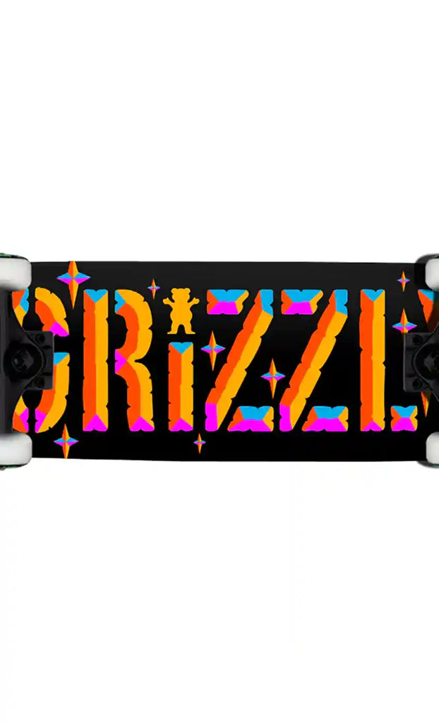 Grizzly Beveled 8.25 Complete Skateboard  Grizzly   