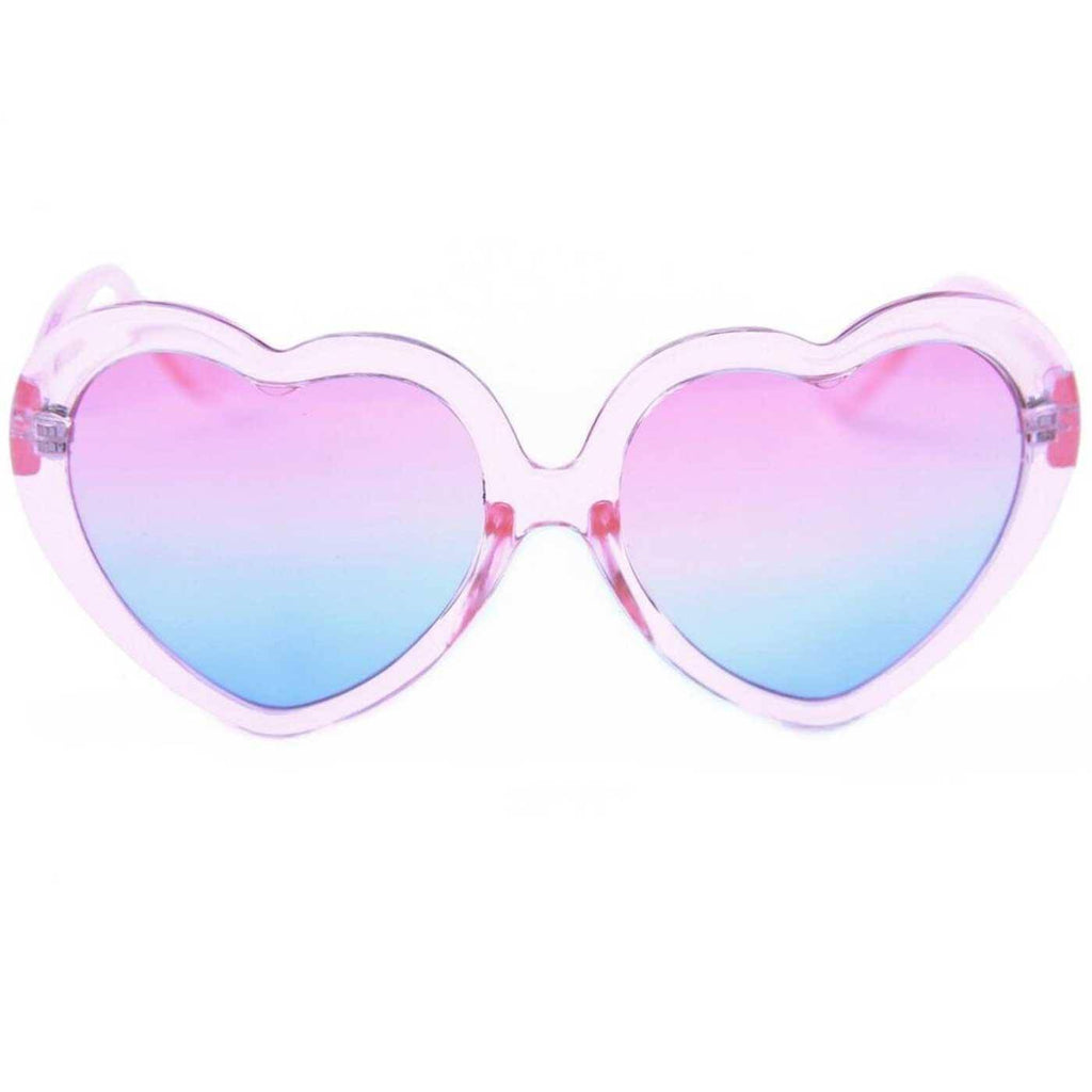 Happy Hour Heart Ons Clear Pink Cotton Candy Fade Shades  Happy Hour   
