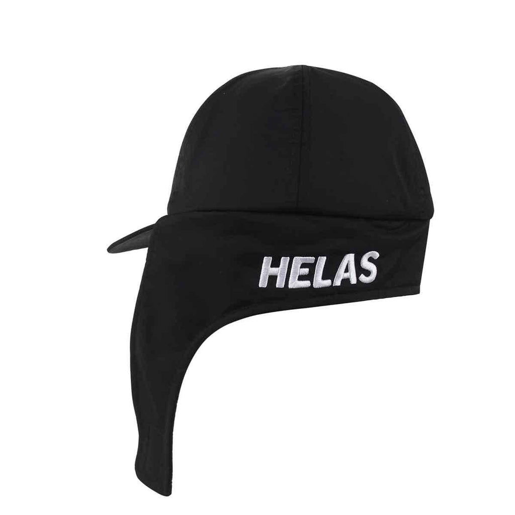 Helas Flap Cap Black  Helas   