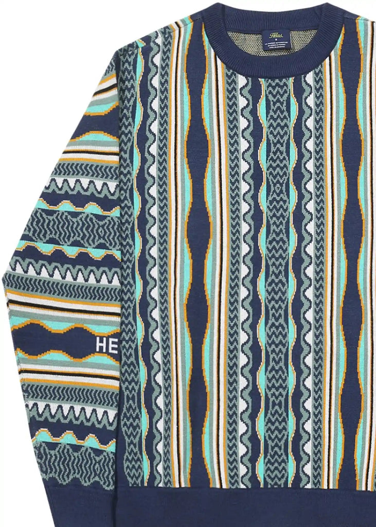 Helas - Hélas Coog Knit Crewneck Blue