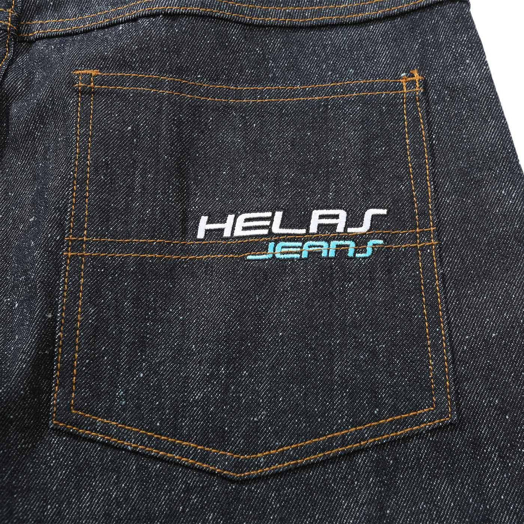 Helas Hubu Jeans Denim Pants Dark Blue  Helas   