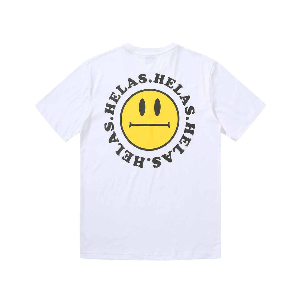Helas Smiley T-Shirt White  Helas   