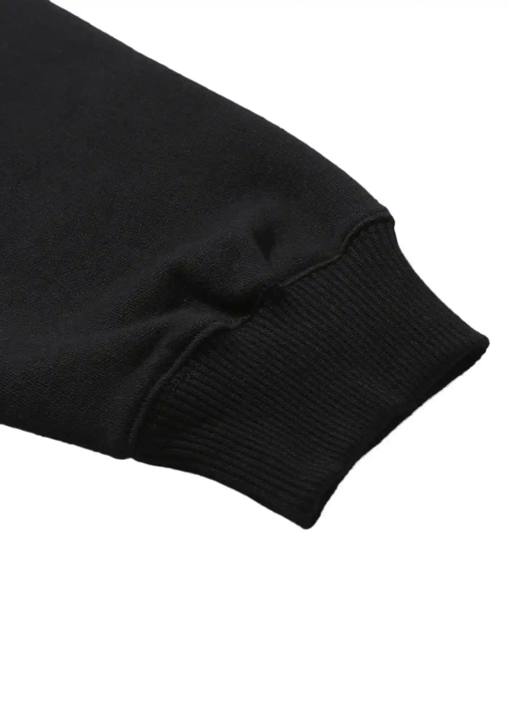 Hélas Classic Full Zip Sweater Black Handelsware Helas   