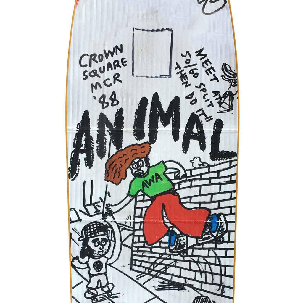 Heroin Jay Green Manchester 1988 8.88 Deck  Heroin Skateboards   