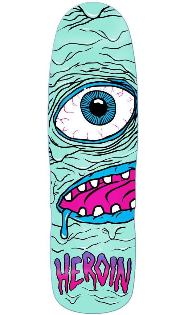 Heroin Mid Mutant 9.25 Shaped Deck  Heroin Skateboards   