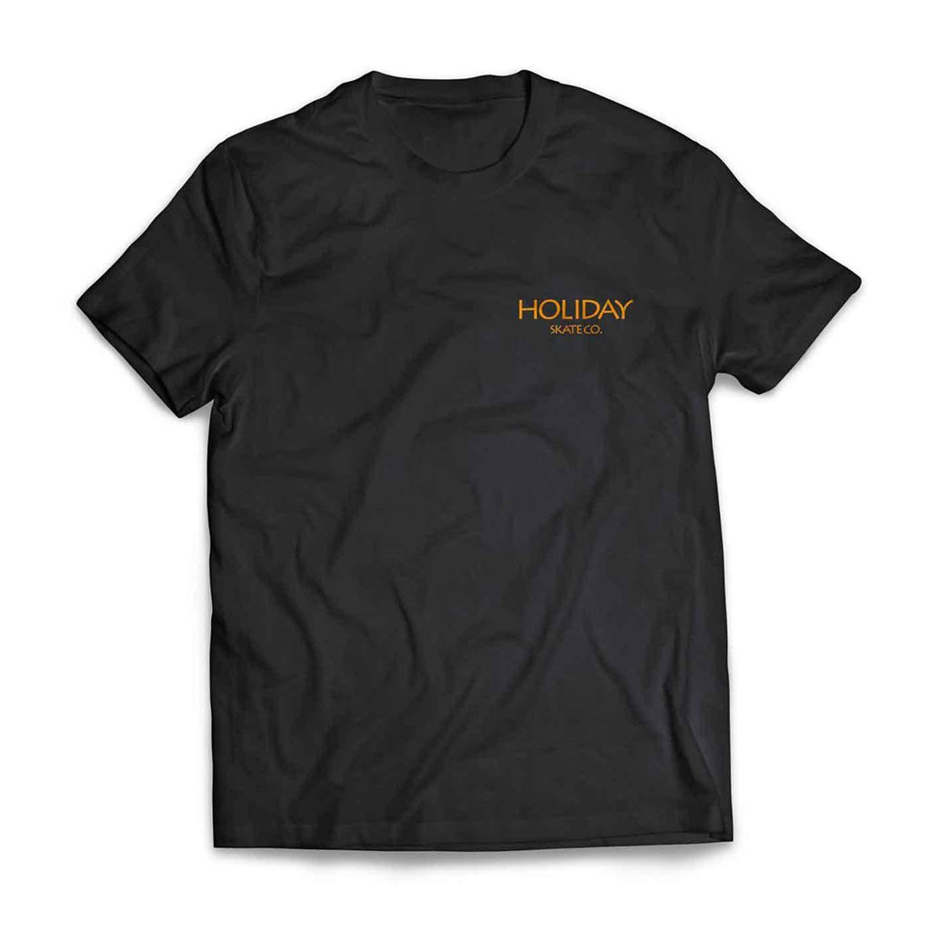 Holiday Skate Co. Dolphin Fiesta T-Shirt Black  Holiday Skate Co   
