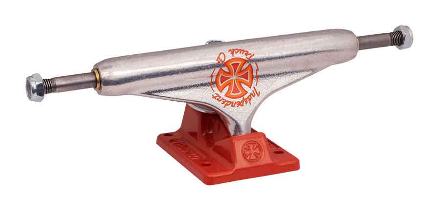 Independent 149 Milton Martinez Stage 11 Trucks Silver Red