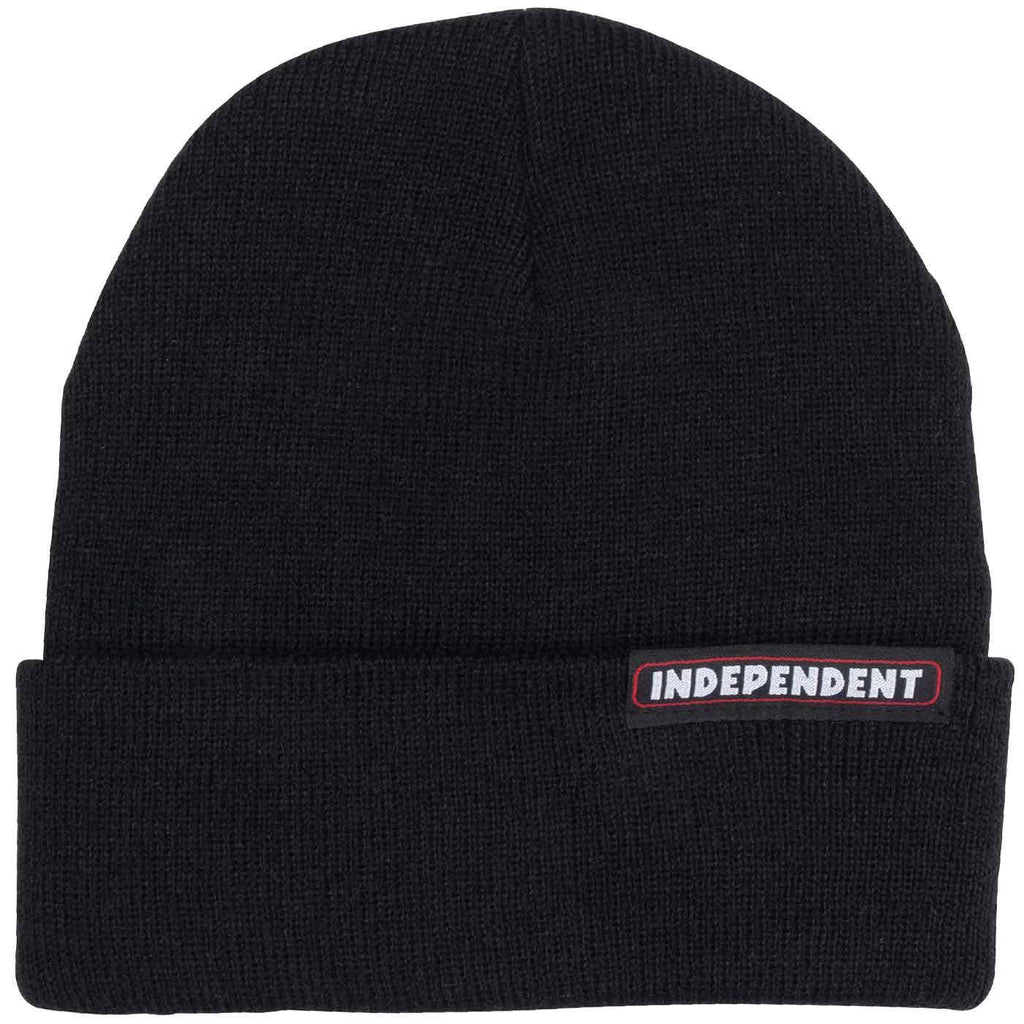 Independent Bar Beanie Beanie Black  Independent   