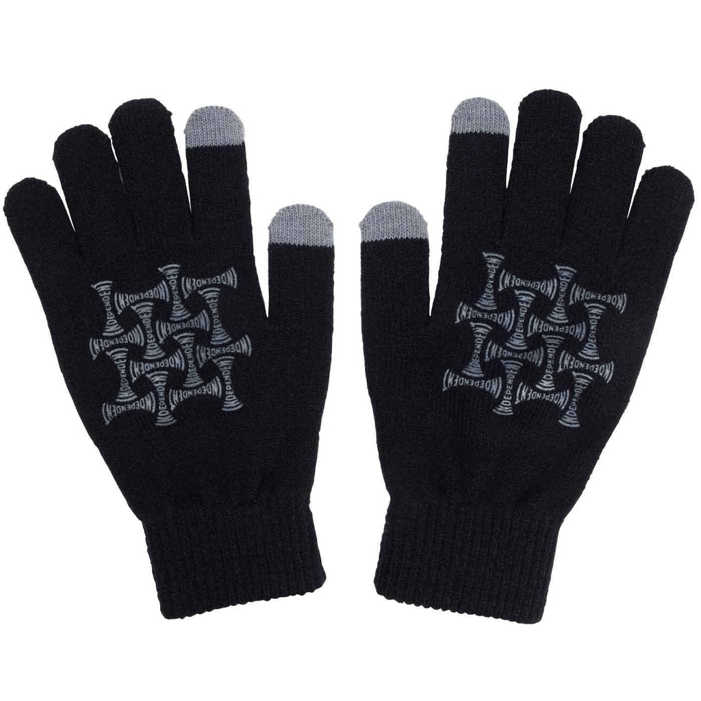 Independent Span Gloves Black  Independent   