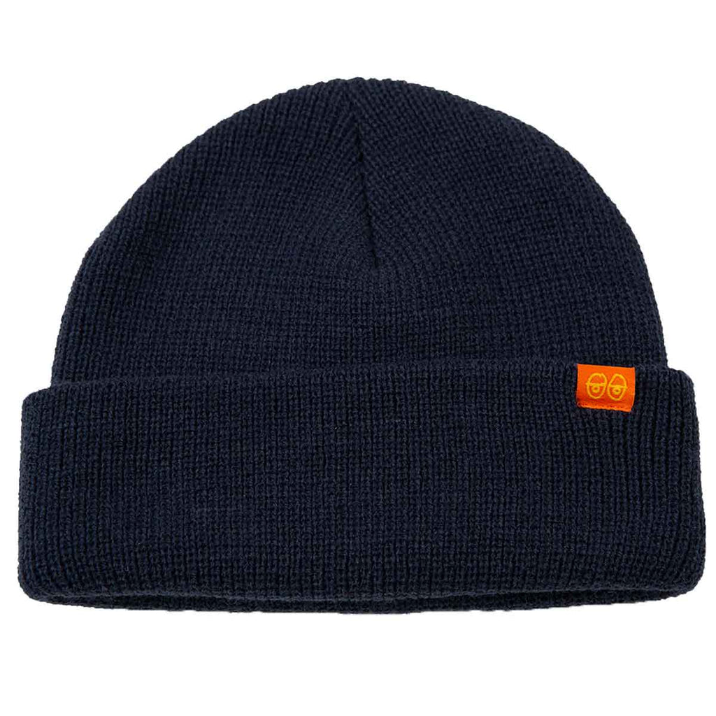 Krooked Clip Eyes Cuff Beanie Navy  Krooked   