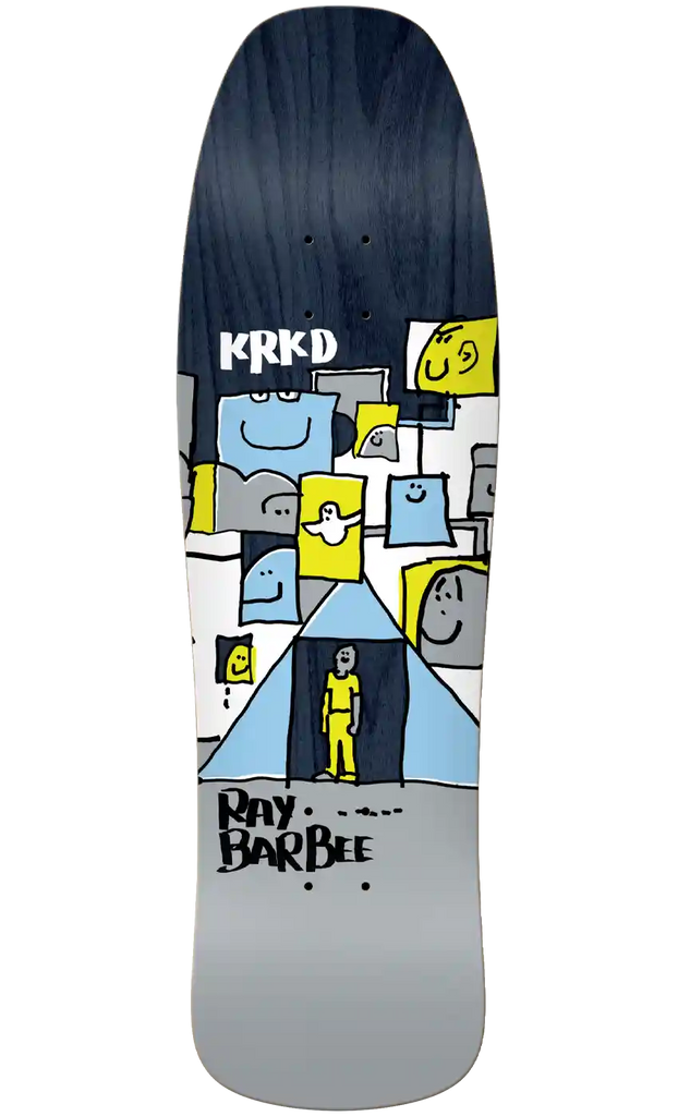 Krooked Barbee Trifecta 9.5 Shaped Deck  Krooked   
