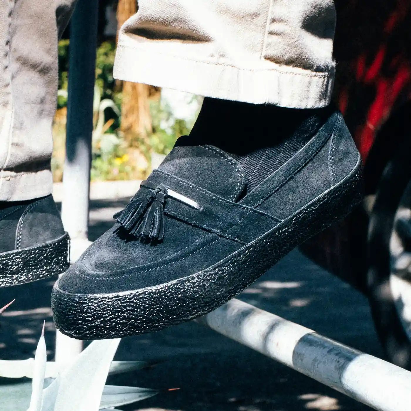 last resort AB ローファ　VM005 suede ブラック VM005-Loafer Suede (Black/Black) – Last Resort AB