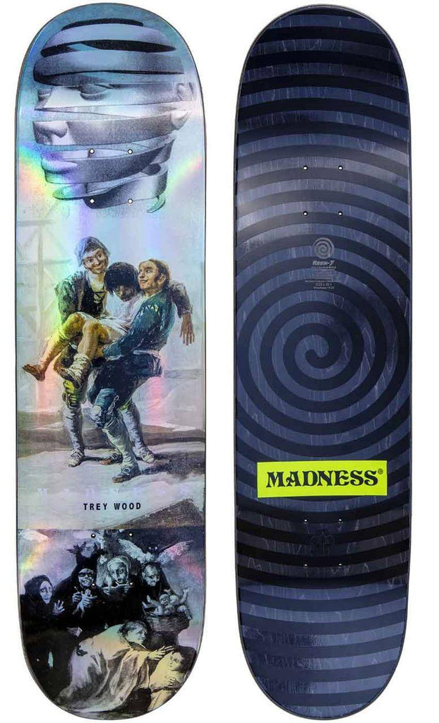 Madness Wood Blackout 8.25 Holographic Deck  Madness   