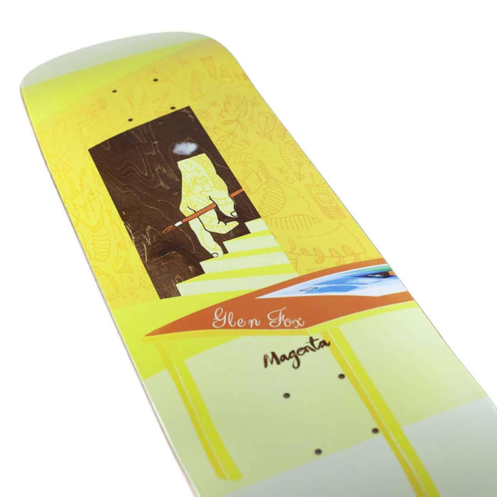 Magenta Glen Fox Sleep 8.125 Deck  Magenta   