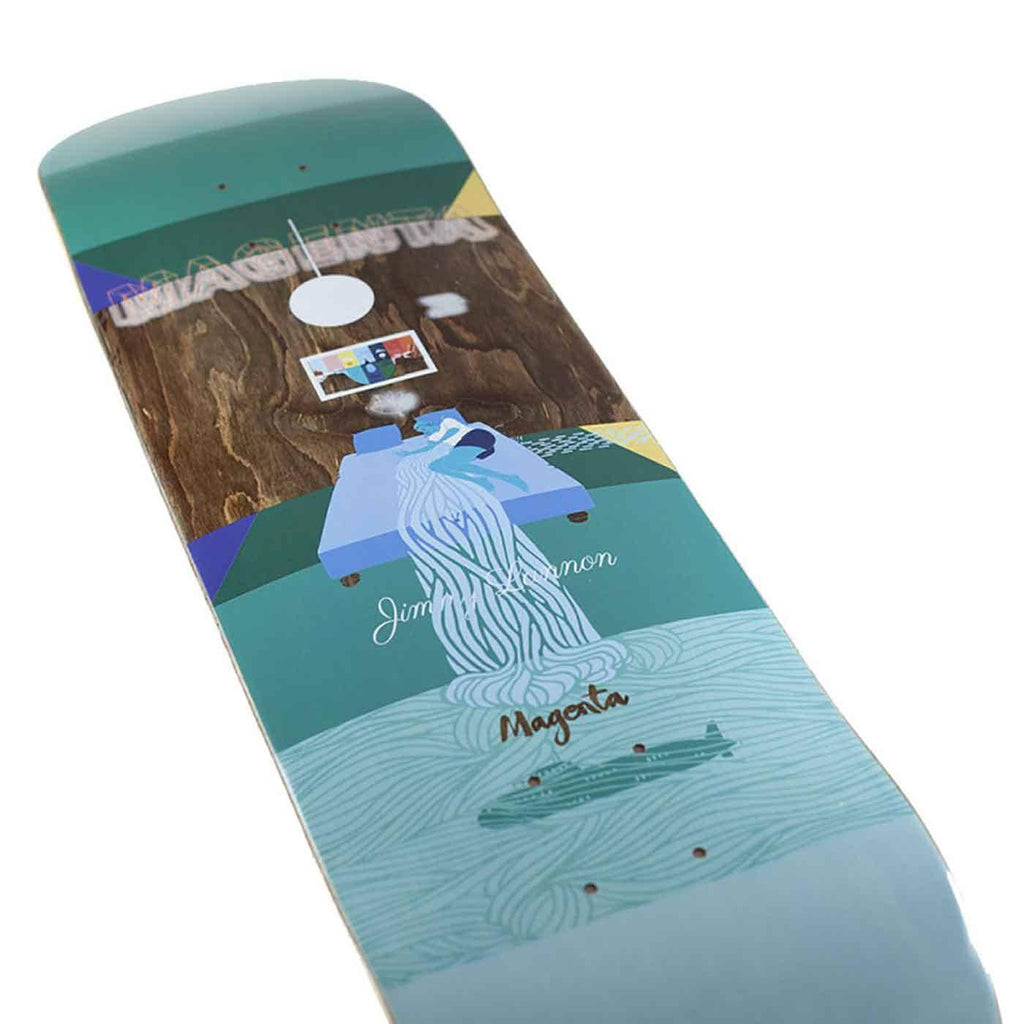 Magenta Jimmy Lannon Sleep 8.25 Deck  Magenta   