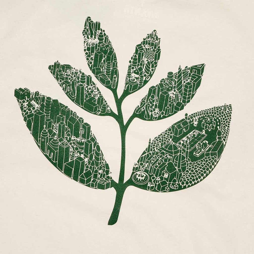 Magenta Plant City Longsleeve T-Shirt Natural  Magenta   