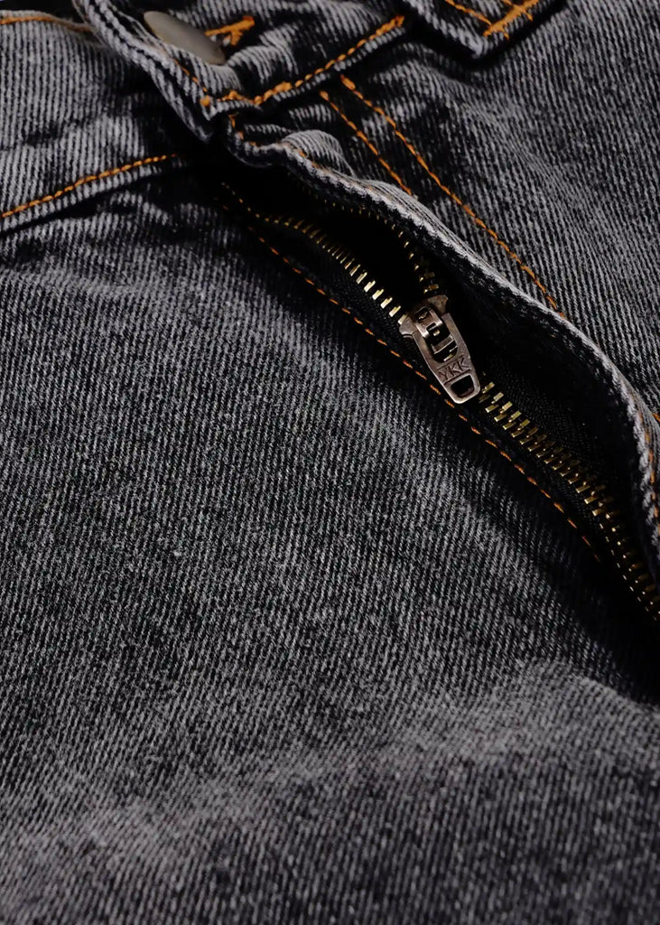 Magenta OG Infinity Denim Jeans Distressed Black Handelsware Magenta   
