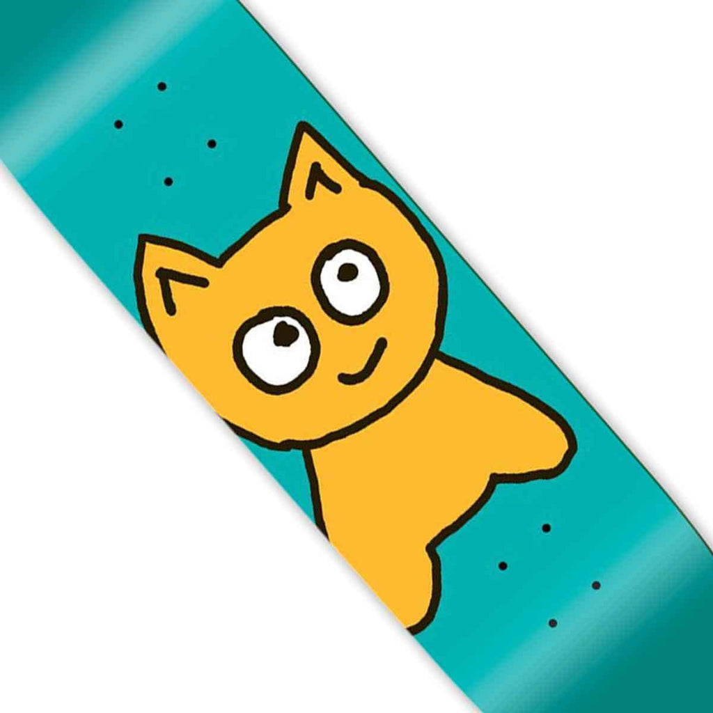 Meow Big Cat 7.5 Deck Teal  Meow   