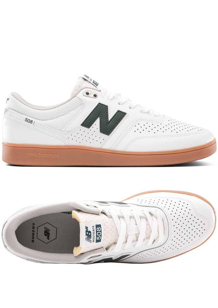 New Balance Numeric Westgate 508 White Gum Schuh  New Balance Numeric   