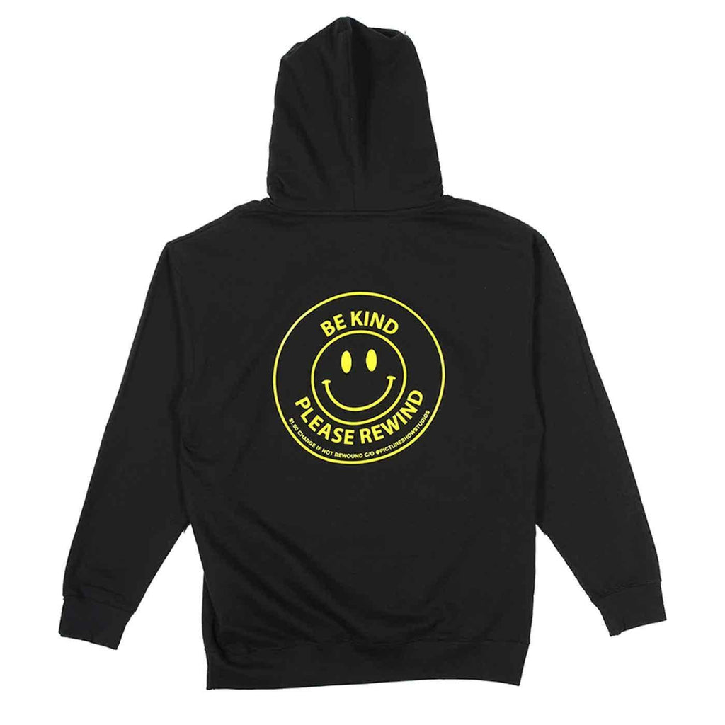 Picture Show Be Kind Hooded Sweatshirt Black  Picture Show   