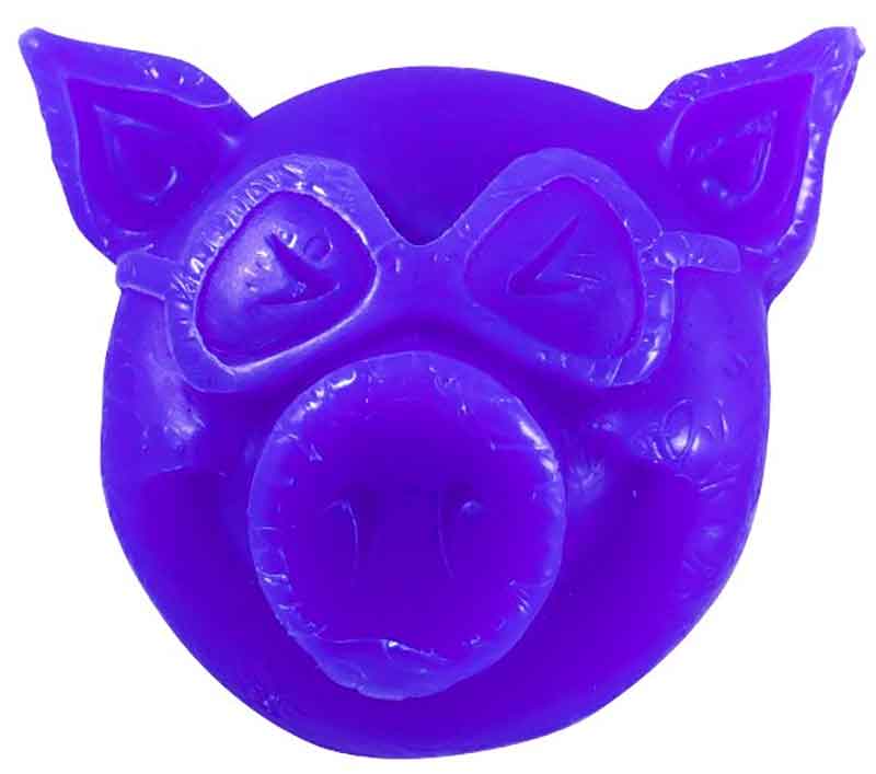 Pig Head Wax Purple  Pig   