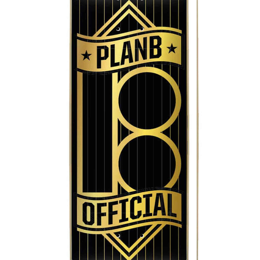Plan B Banner Gold 8.375 Deck  Plan B   