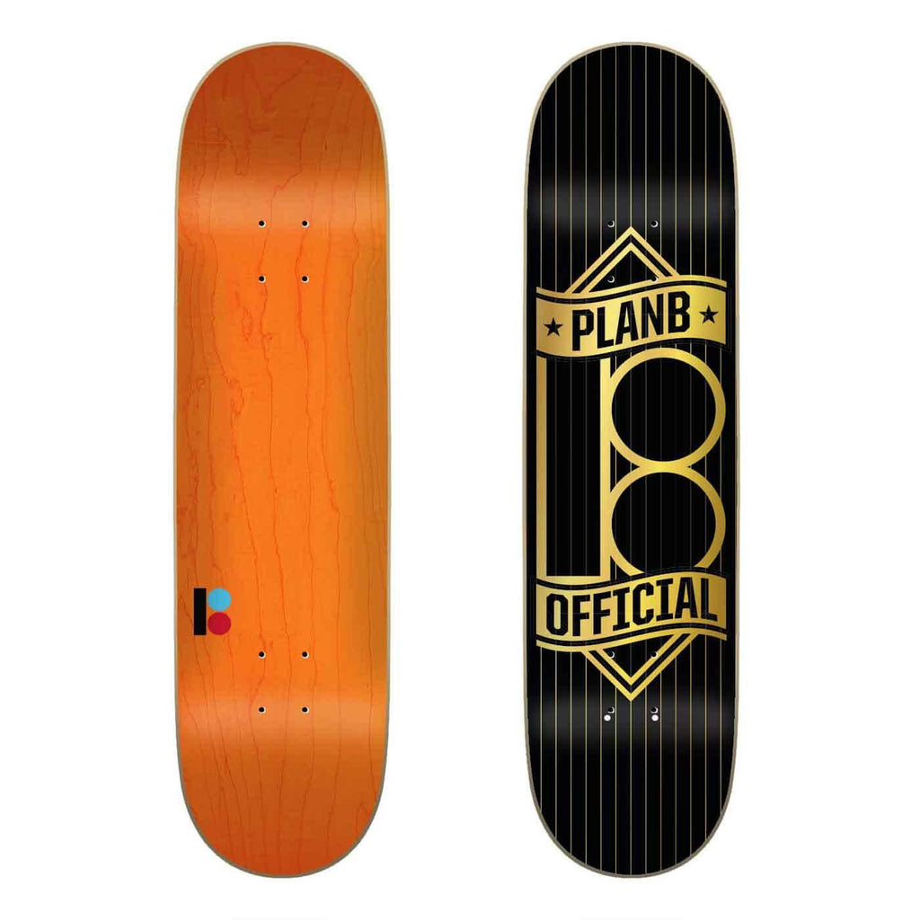Plan B Banner Gold 8.375 Deck  Plan B   