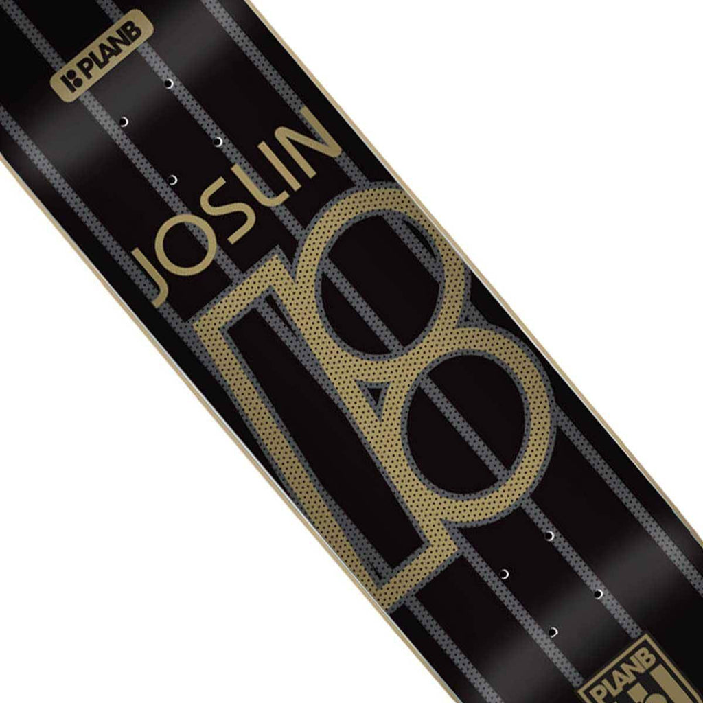 Plan B Joslin College 8.375 Deck Black Gold  Plan B   