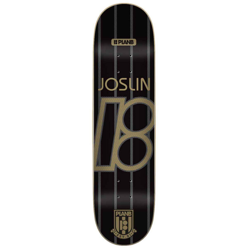 Plan B Joslin College 8.375 Deck Black Gold  Plan B   