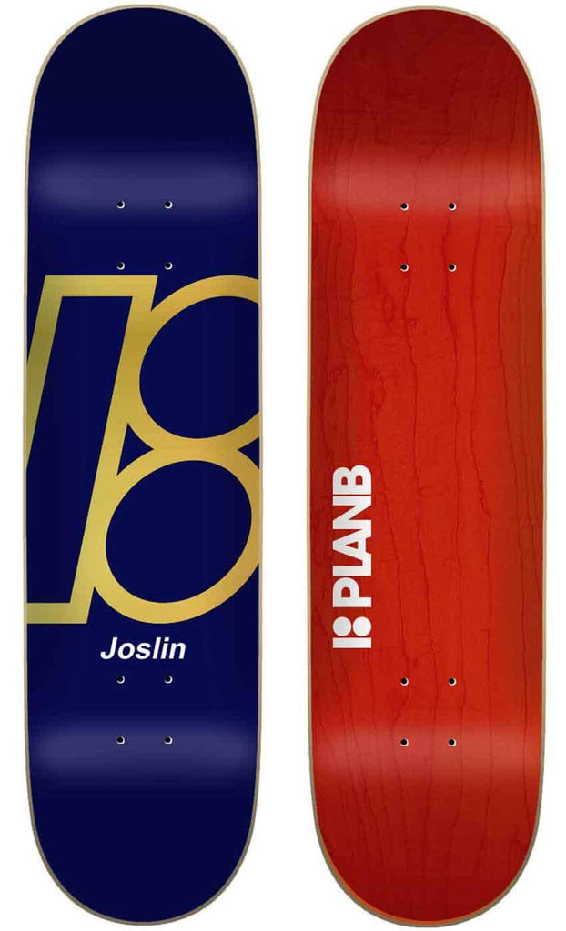 Plan B Team Foil Joslin 8.0 Deck  Plan B   