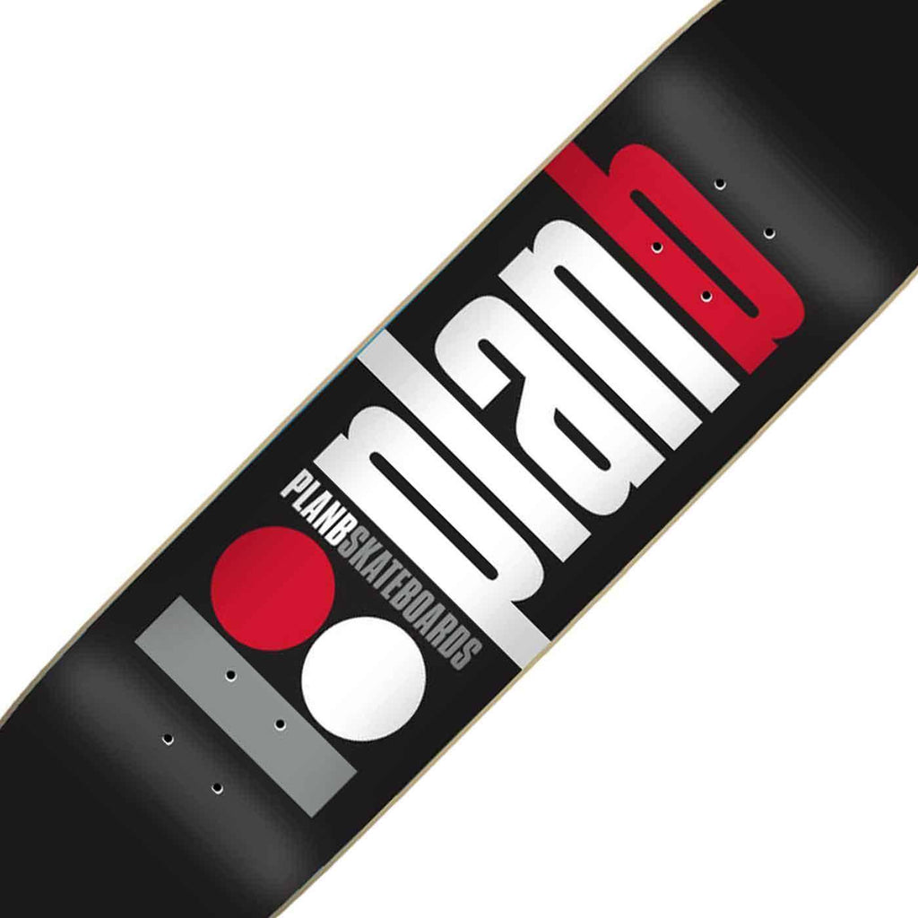 Plan B Classic 8.0 Deck Black  Plan B   